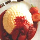Yoghurttaart met rode vruchten
