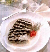 Terrine van paling met toekruiden