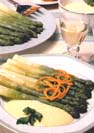 Asperges met sinaasappelsaus