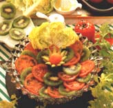 Tomatensla met kiwi's